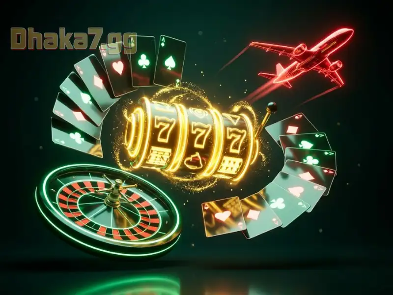 Dhaka7 Casino Games Lobby